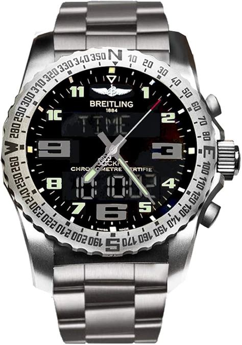 breitling cockpit b50 black titanium - volcano black|Breitling Cockpit B50 Watch .